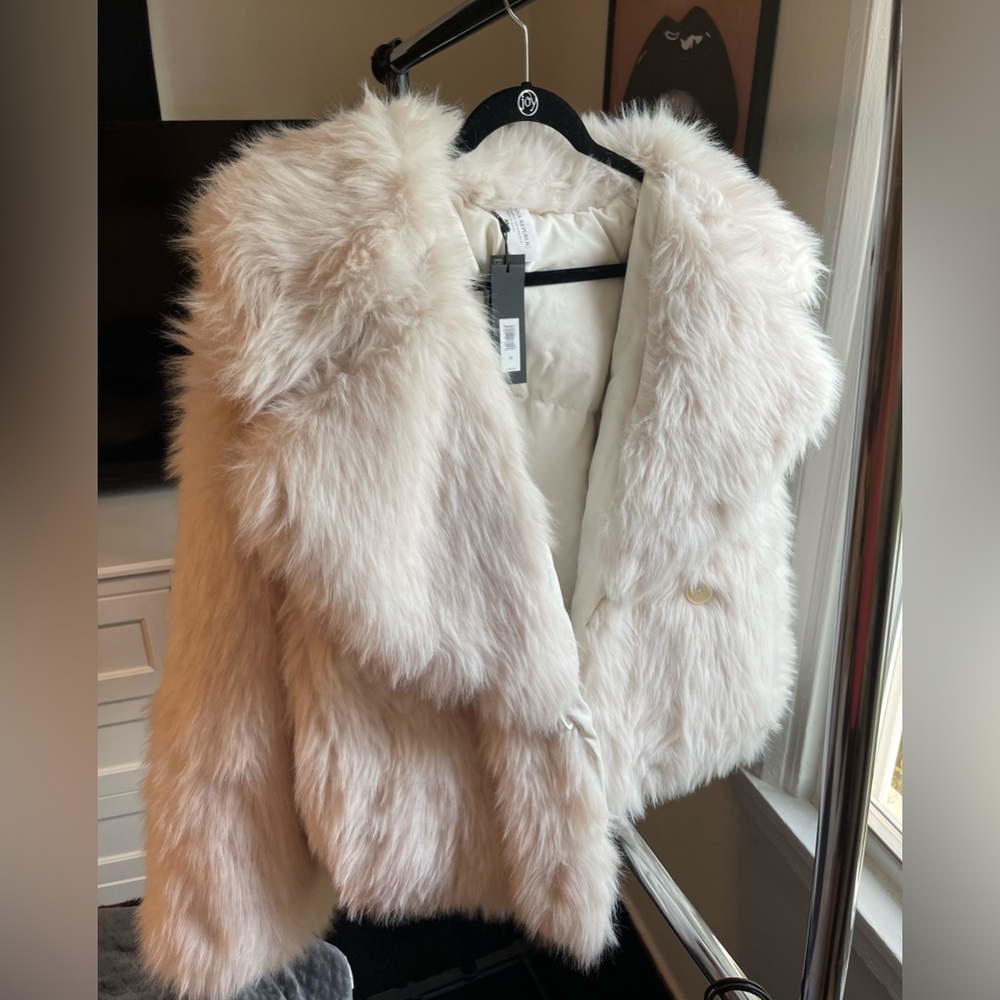 Banana Republic Faux Fur Jacket